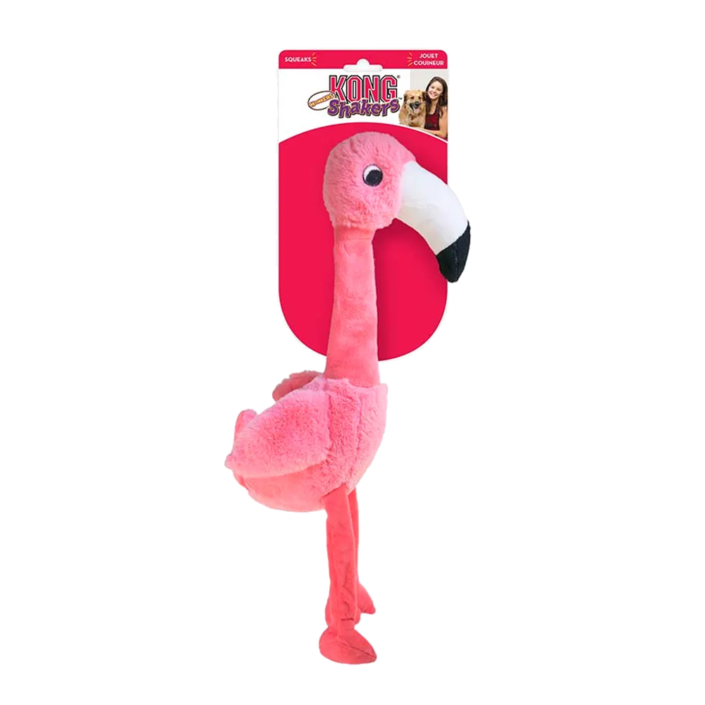 KONG Shakers Honkers Flamingo – S