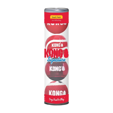 Kong Signature Balls 4er-Pack Small Mix Ö – 5,7 CM