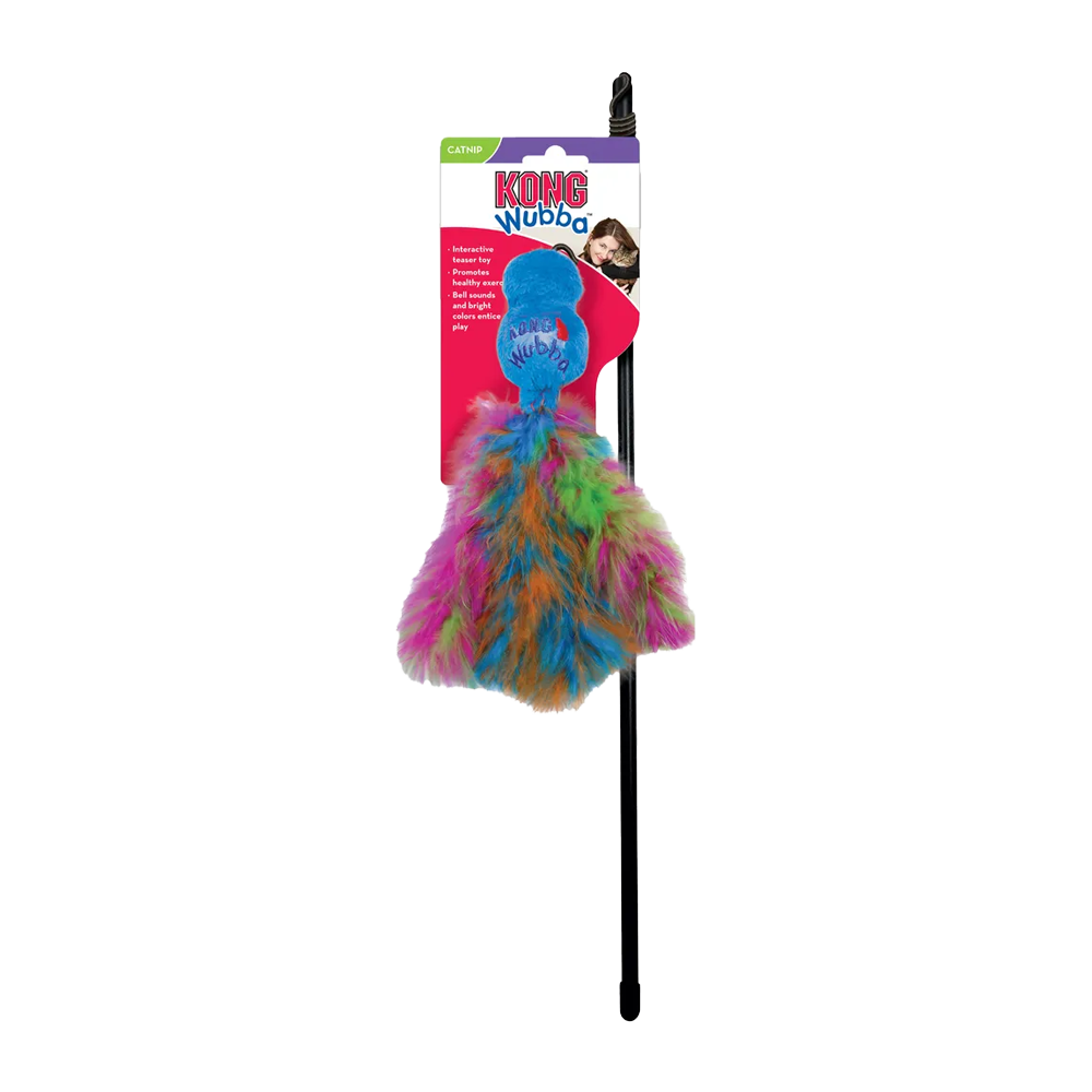 Kong Wubba Boa Teaser Katzenspielzeug – 46 CM