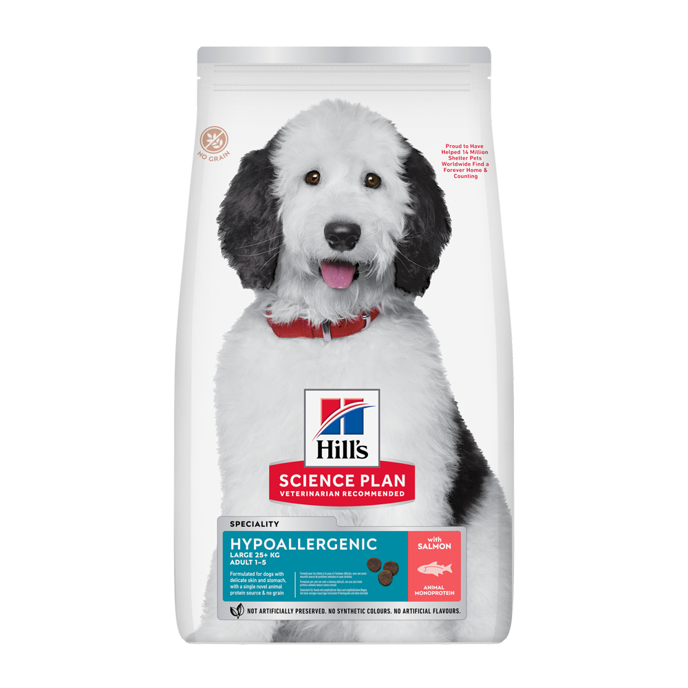 Science Plan Canine Adult Hypoallergenic Large Breed Salmon – 12 kg