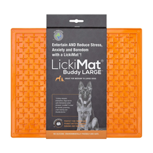 Hundeschüssel Lickimat Buddy Xl Orange – 30,5 x 25,5 cm