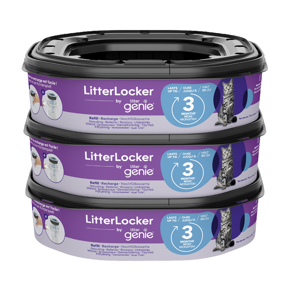 Nachfüllpackung 3er-Pack Litterlocker von Littergenie