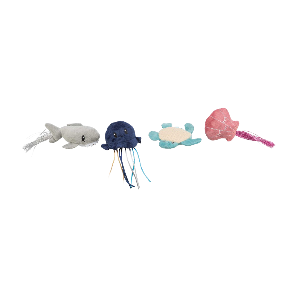 Marineblaue Tiere Plüsch Catnip 5 - 8 CM