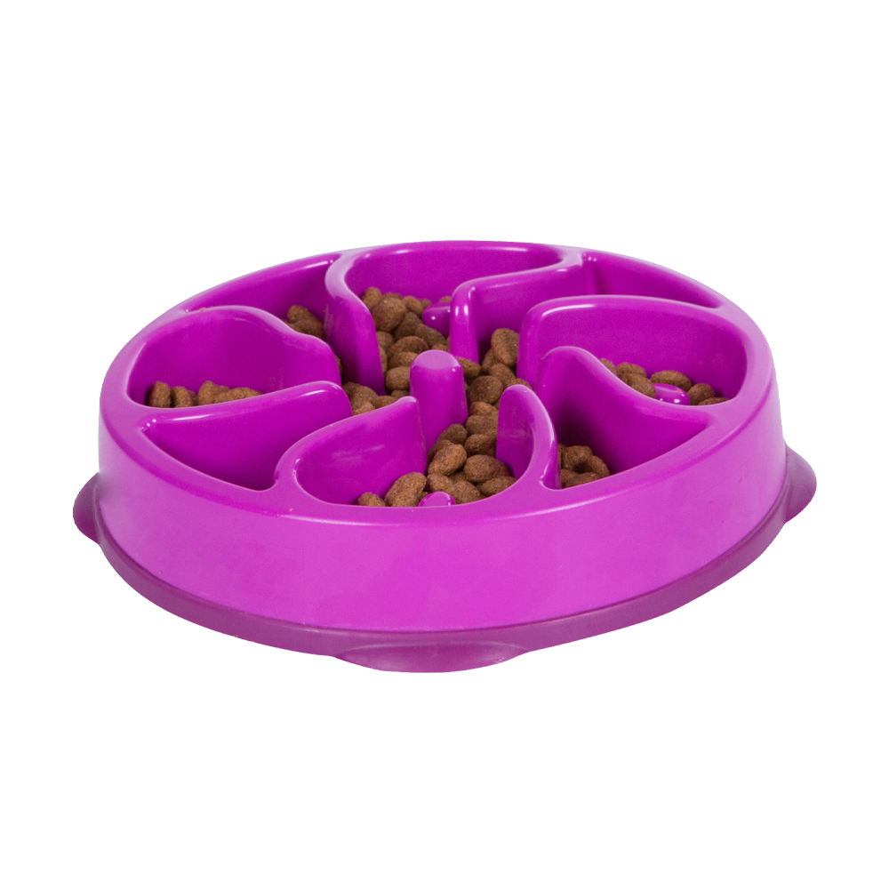 Matskål Fun Feeder Mini Lila