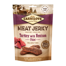 Carnilove Jerky Turkey med Venison Fillet - 100 G