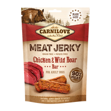 Carnilove Jerky Kyckling & Vildsvin Bar – 100 G