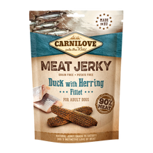 Carnilove Jerky Duck med Sillfilé - 100 G
