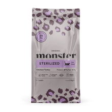 Monster Cat Orig. Sterilized Chick/Turkey 6 kg