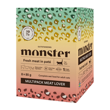 Monster Cat Pouches Multipack Meat Lover 85 g (8er-Pack)