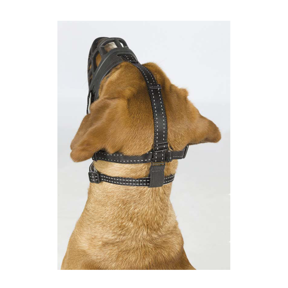 Maulkorb Muzzle Flex Silikon Schwarz