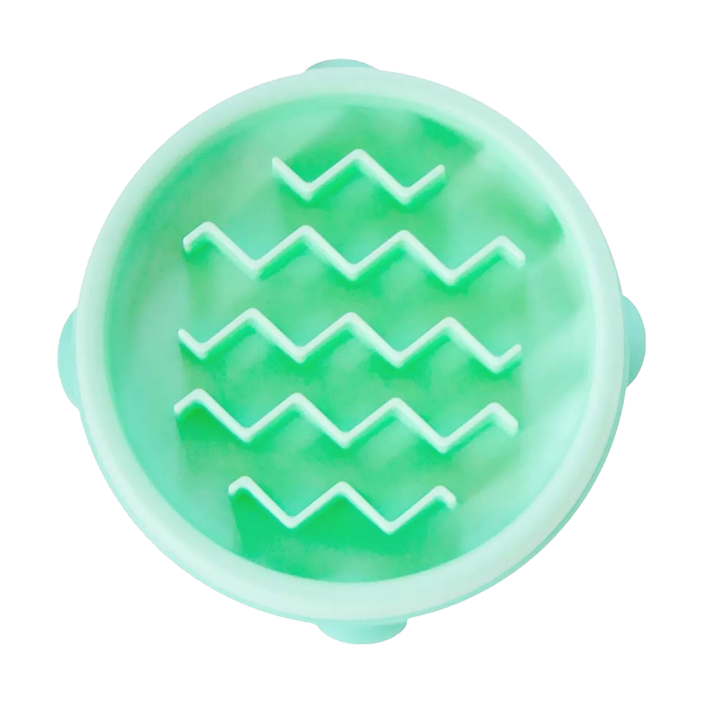 Oh Matskål Fun Feeder Slo – Schüssel Xs Mint – 14 x 3 cm