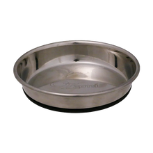 Katzenfressnapf Edelstahl Anti-Rutsch Schwarz - 350 ml
