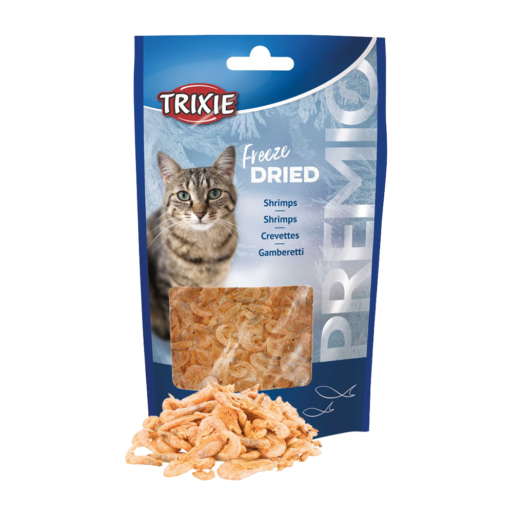 Premio Gefriergetrocknete Garnelen – 25 g