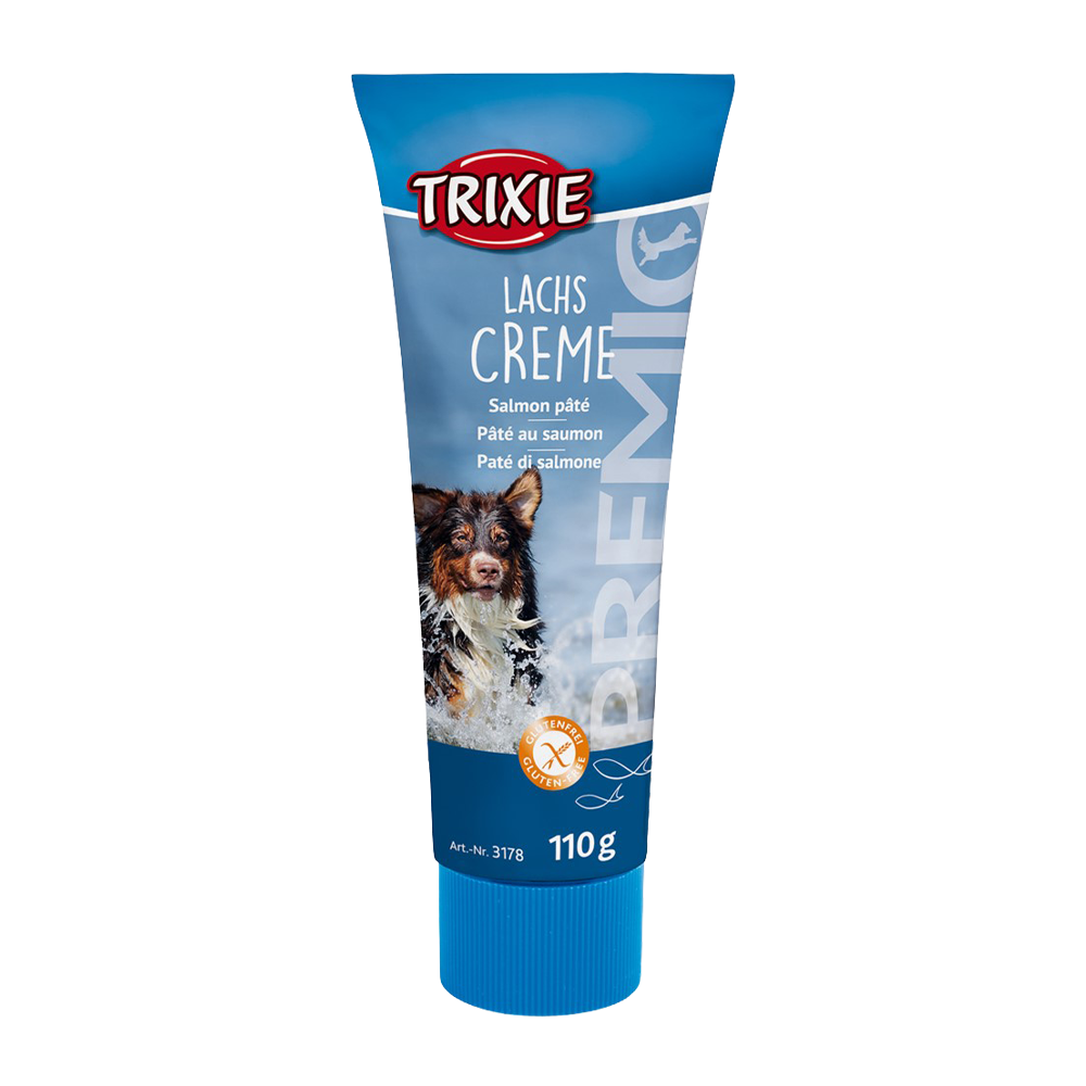 Premio Lachs-Pastete in der Tube Hund – 110 g