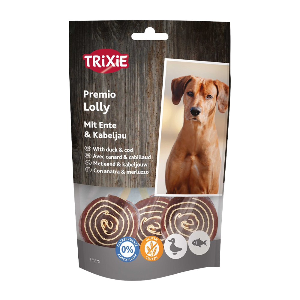 Premio Lolly mit Ente & Kabeljau – 11 cm