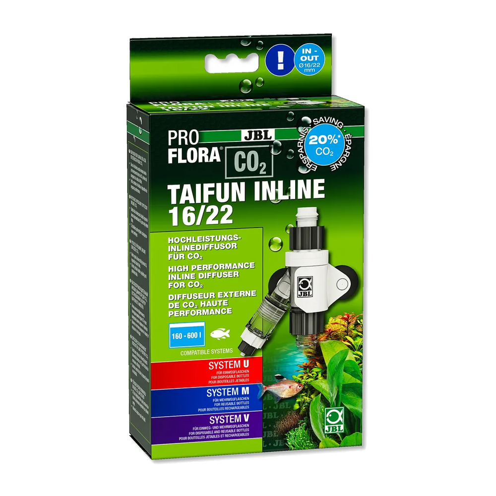JBL Proflora Taifun 16/22 Inline Diffusor C02 | Endast 669 kr! - Zoogiganten
