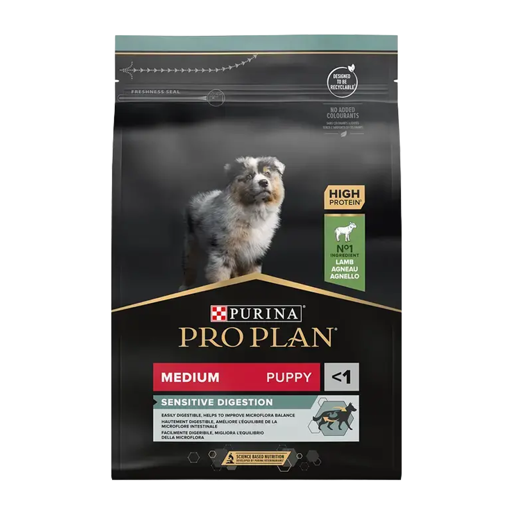 Pro Plan Medium Puppy – Sensitive Digestion Lamm