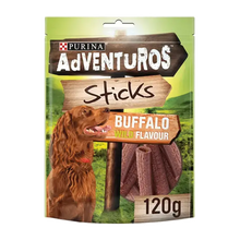 Adventuros Sticks für kleine Hunde Büffel – 90 g