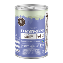 Monster Dog Adult Single Rabbit Burk – 400 g