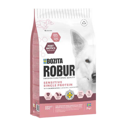 Bozita Robur Adult Sensitive SP Lachs & Reis