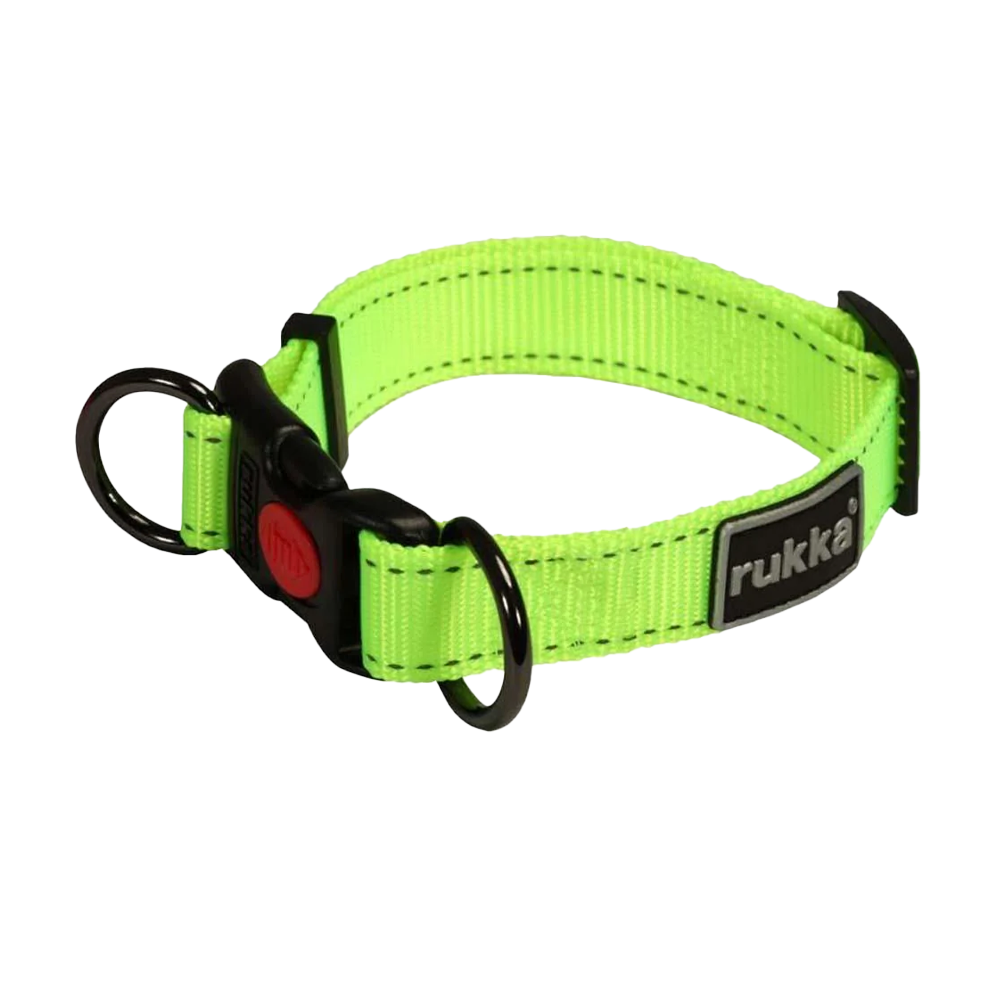 Rukka Bliss Neon Halsband Gelb