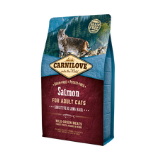 Carnilove Salmon Adult Sensitive Long Hair | Endast 89 kr! - Zoogiganten