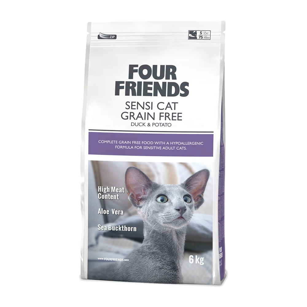 Fourfriends Grain Free Sensi Cat | Endast 339 kr! - Zoogiganten