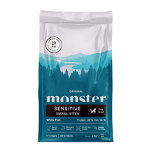 Monster Dog Orig. Sens. Weißfisch Small Bites – 2 kg