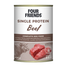 FourFriends Dog Beef Can- 400 g