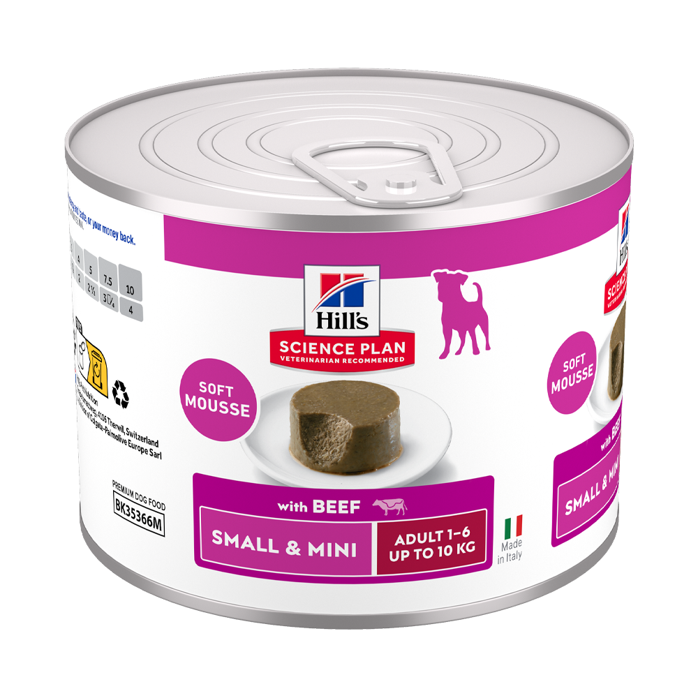 Science Plan Canine Adult Mousse Small&Mini Rind – 200 g