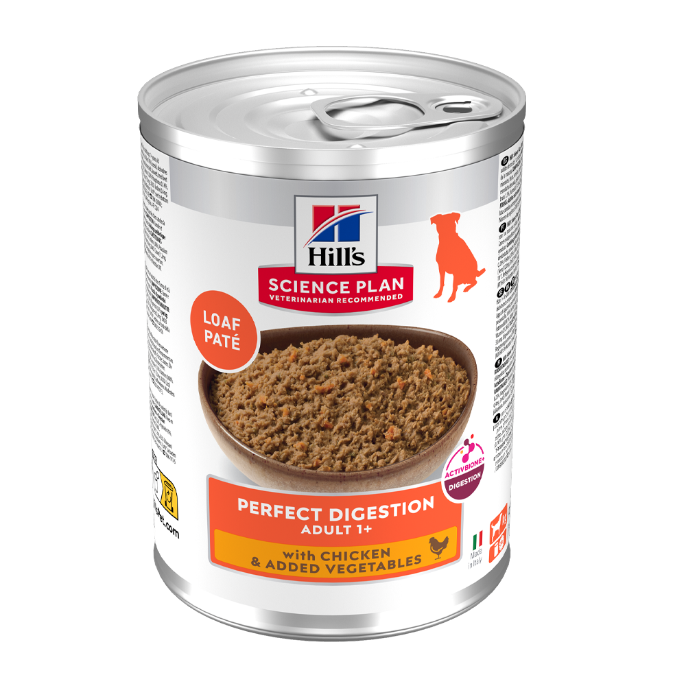 Science Plan Canine Adult Perfect Digestion mit Huhn – 12 x 363 g