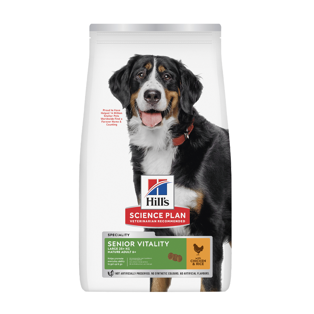 Science Plan Canine Senior Vitality Large Breed Chicken – 12 kg