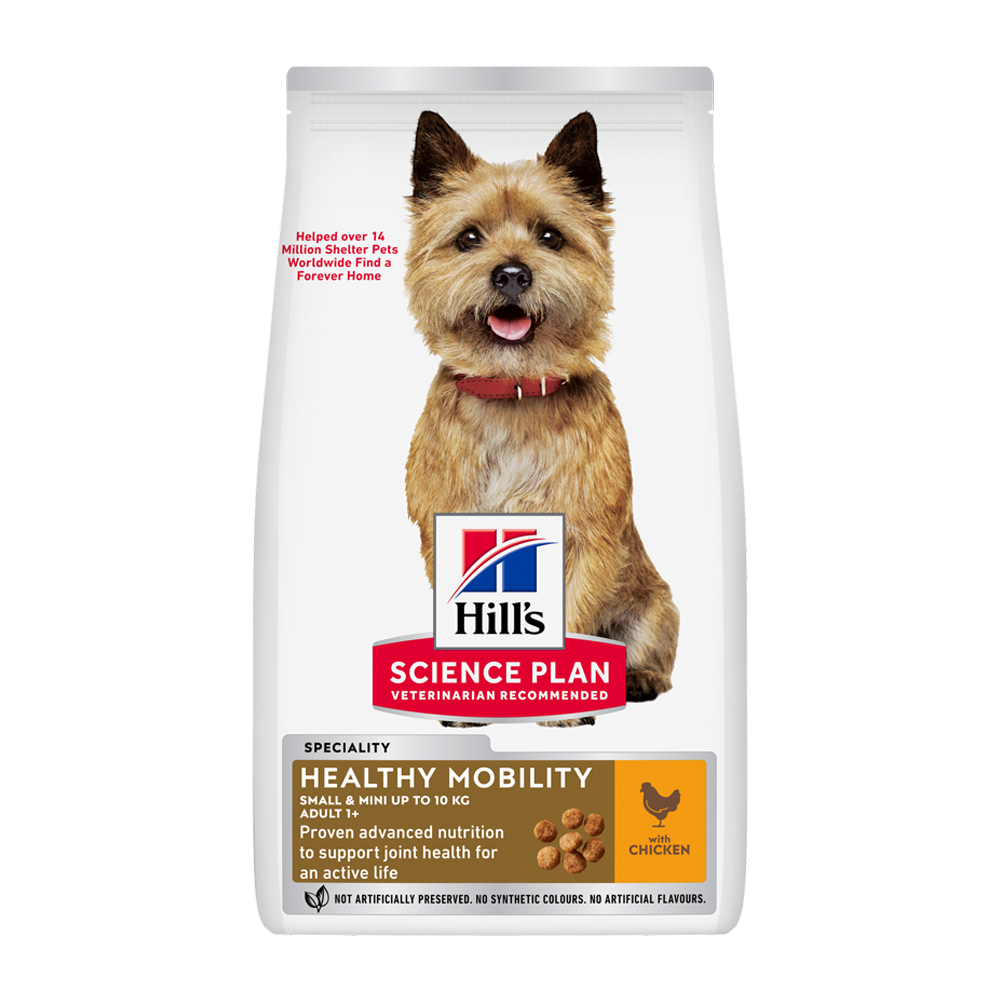 Science Plan Canine Adult Healthy Mobility Small&mini Chicken - 1.5 KG