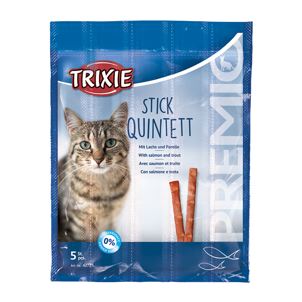 Premio Stick Quintett Lachs & Forelle – 5x5 g