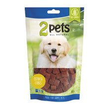 2PETS Dogsnack Ostrich/Struts Cubes
