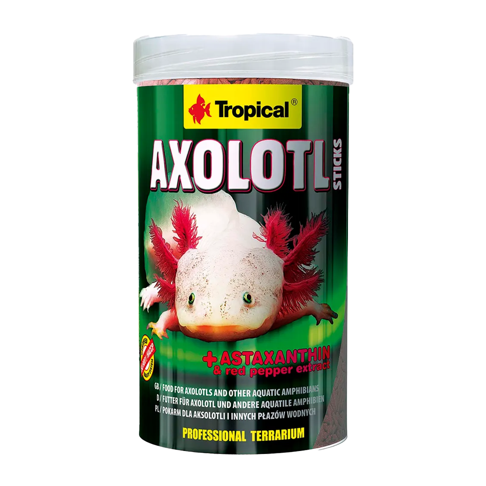 Tropical Axolotl Sticks - 250 ML | Endast 149 kr! - Zoogiganten