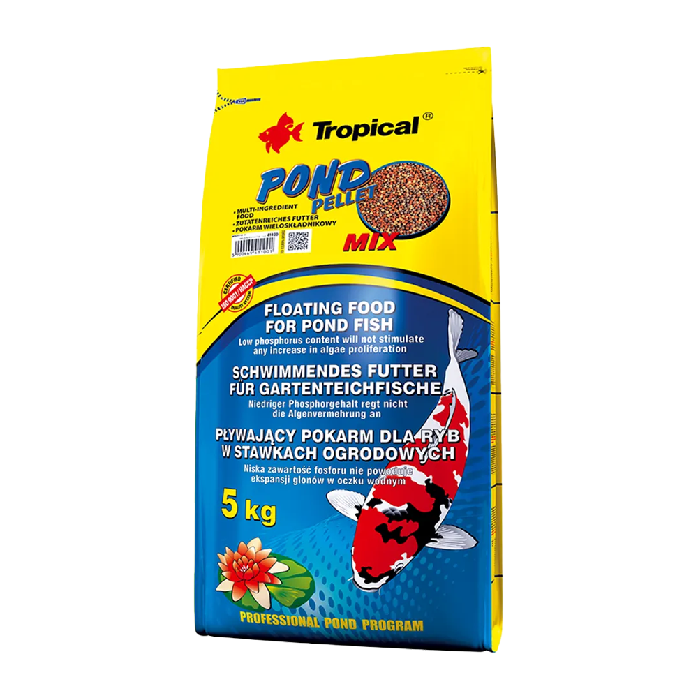 Tropical Pond Pellet Mix S - 5KG | Endast 799 kr! - Zoogiganten