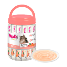 Truly Cat Creamy Lickable Lachs & Cranberry – 420 g