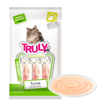 Truly Cat Cremige Leckpastete Thunfisch & Bonito – 70 g