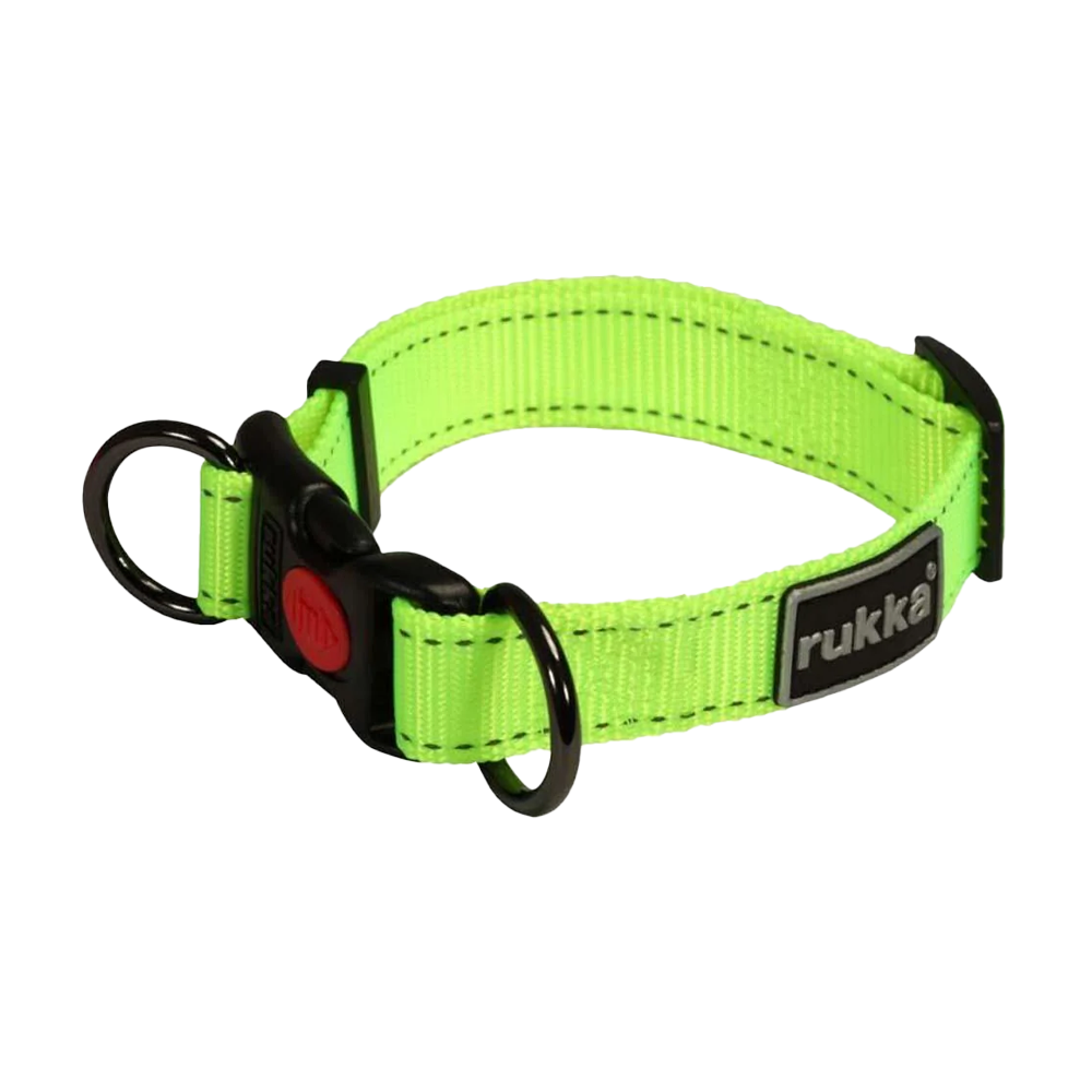 Rukka Bliss Neon Halsband Gelb