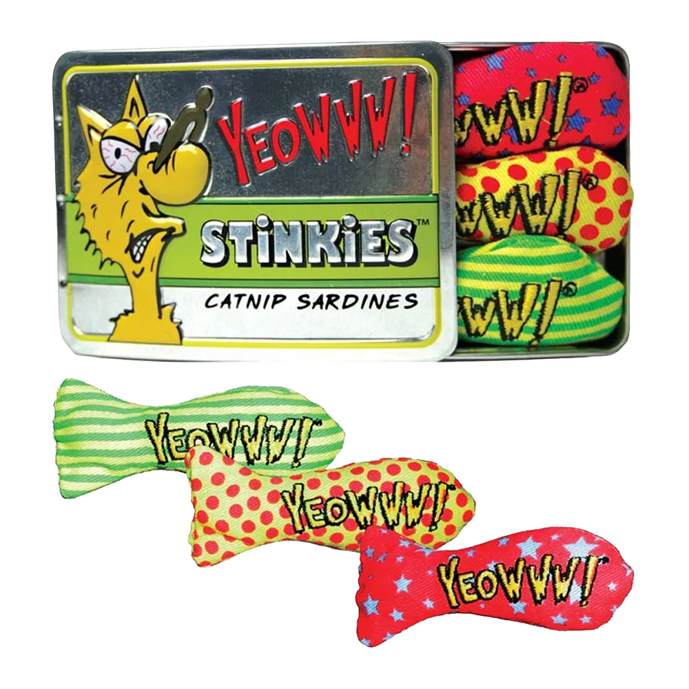 Yeowww Katzenminze Stinkies 3er-Pack